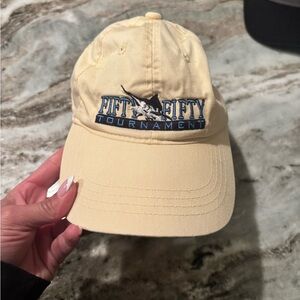 Yellow Fifty Fifty Tournament Cap